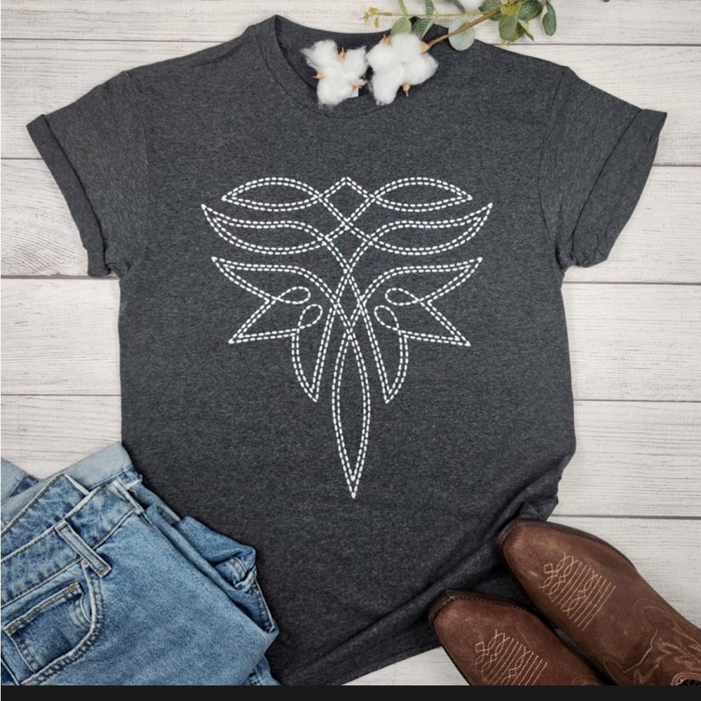 Boot Stitch Graphic Tee